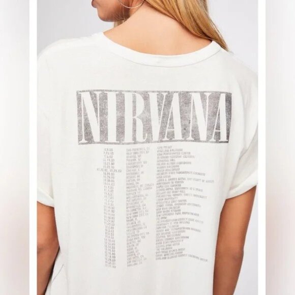 Free People X Nirvana by Live Nation Tee - Picture 2 of 9